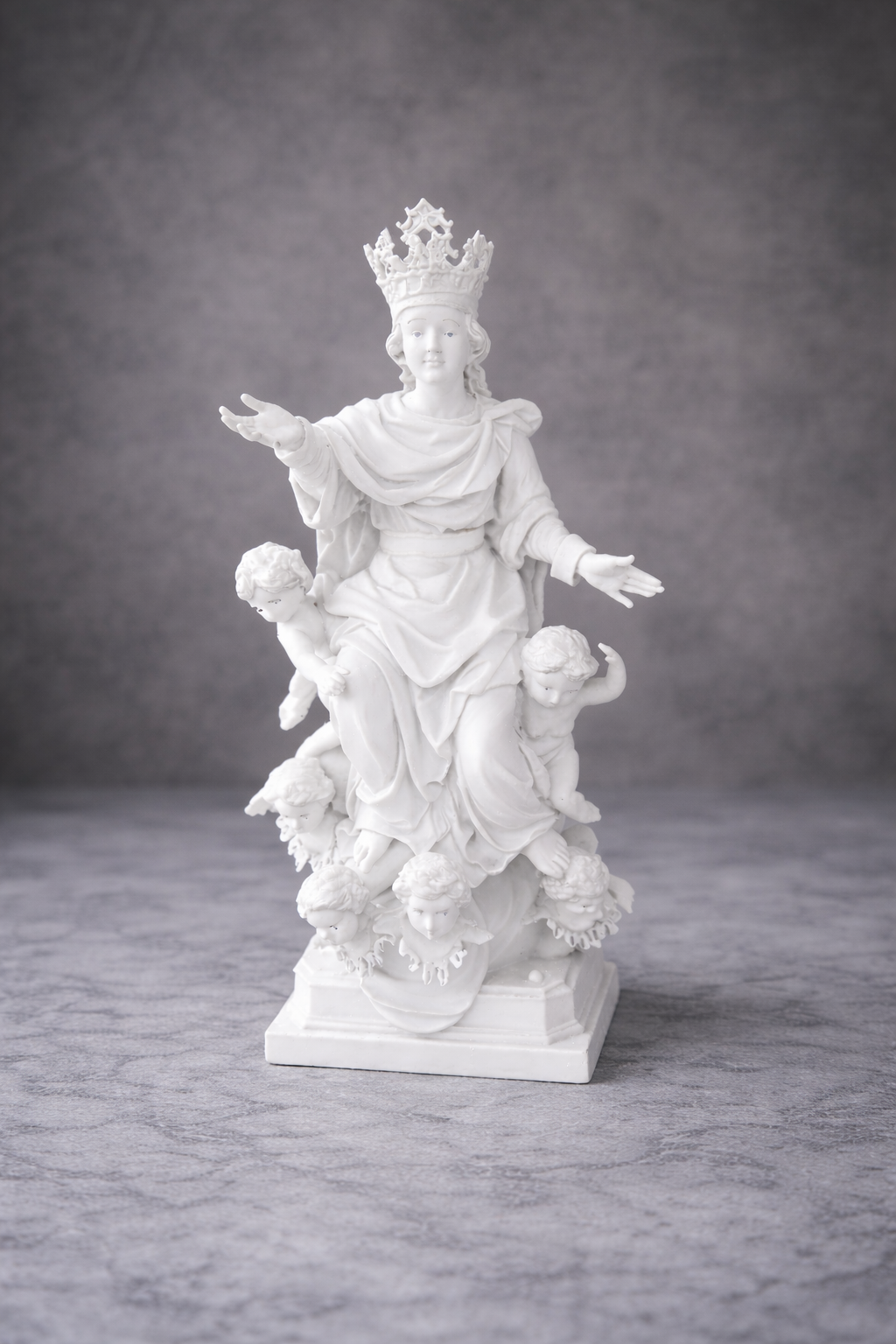 Madonna Assunta con Angeli – Statua Devozionale