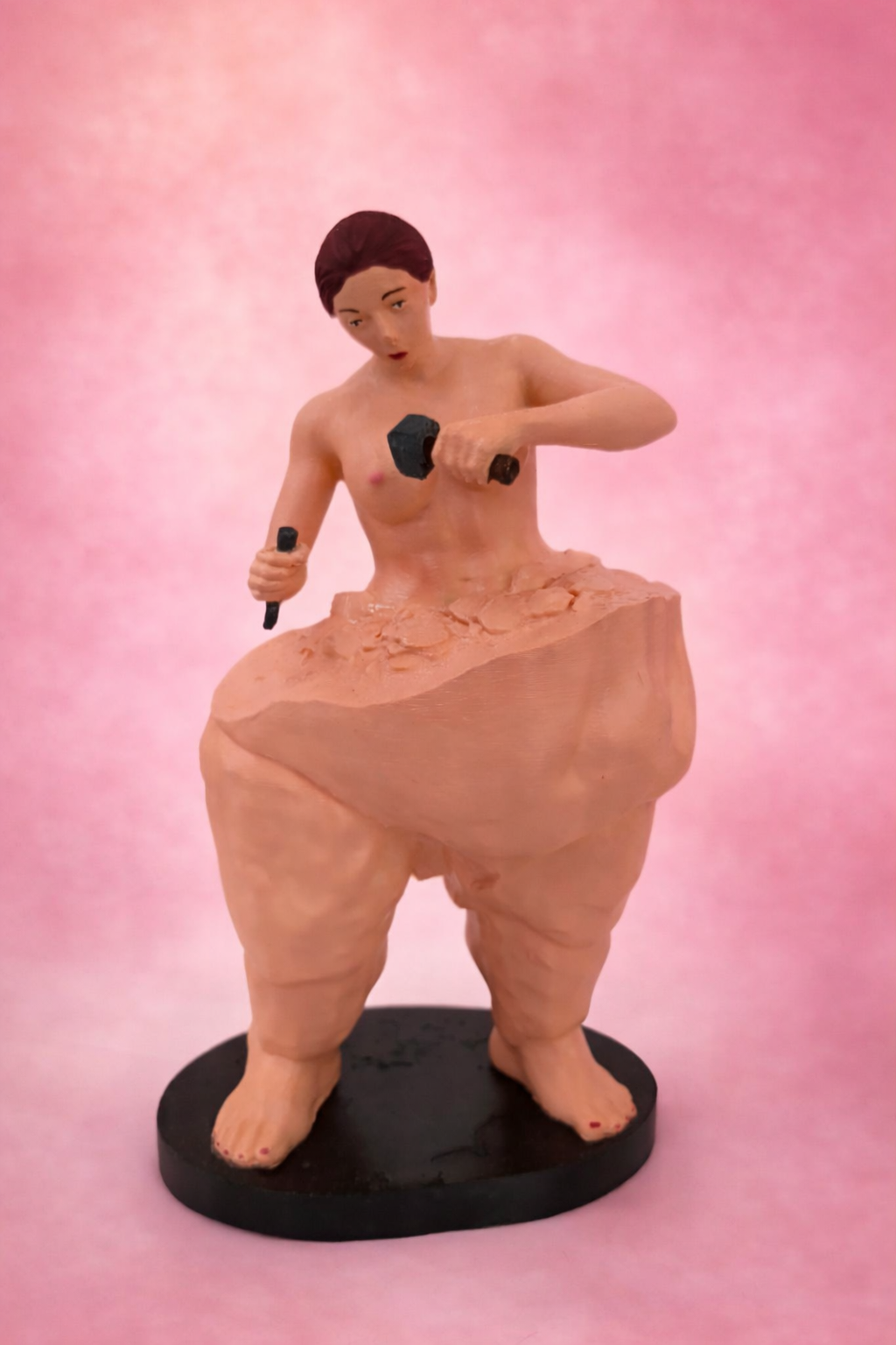 Rinascita Scolpita donna- statua decorativa