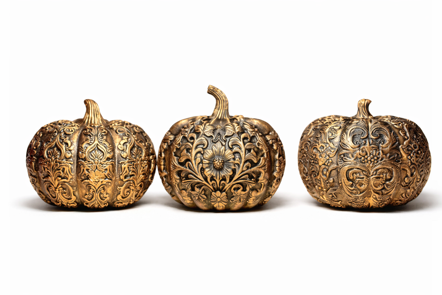 Zucche decorative - Baroque Pumpkin Trio