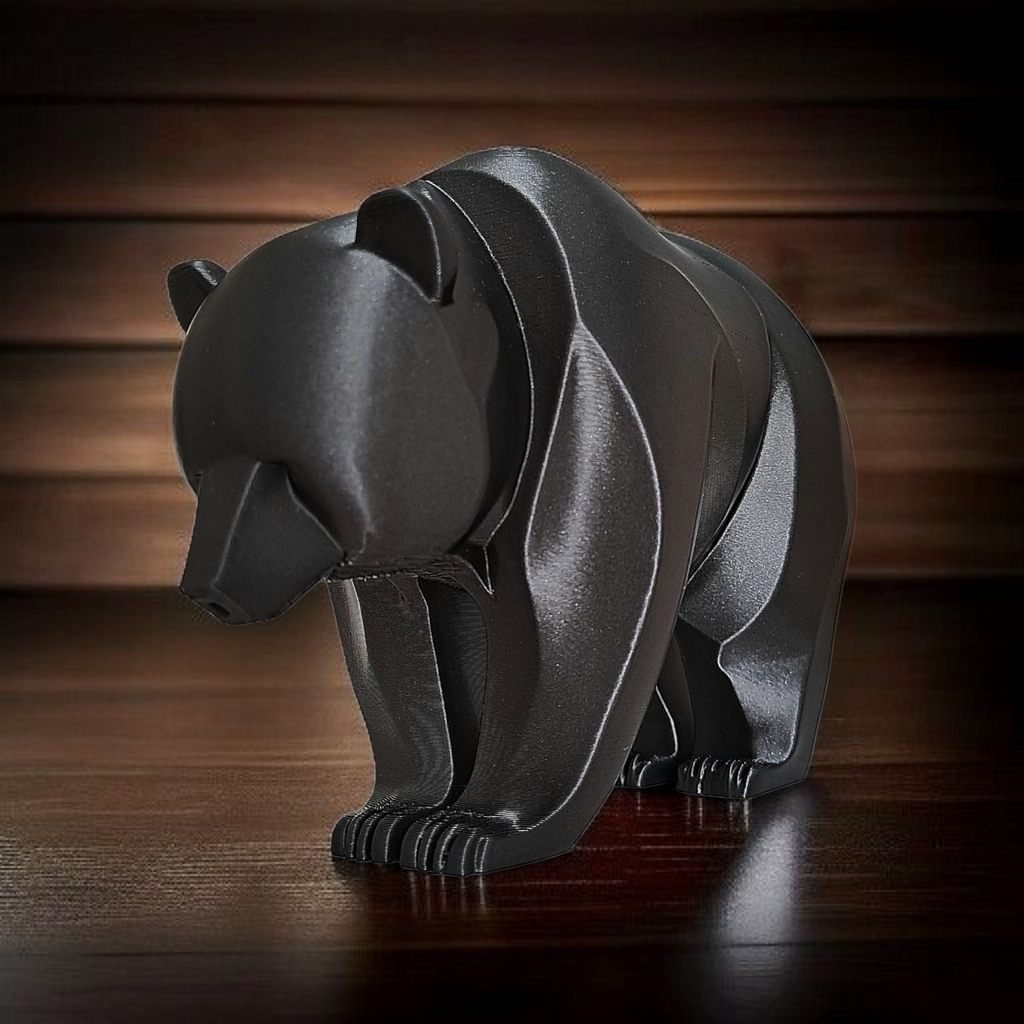 Statuetta orso - ARCTOS  La Presenza Essenziale