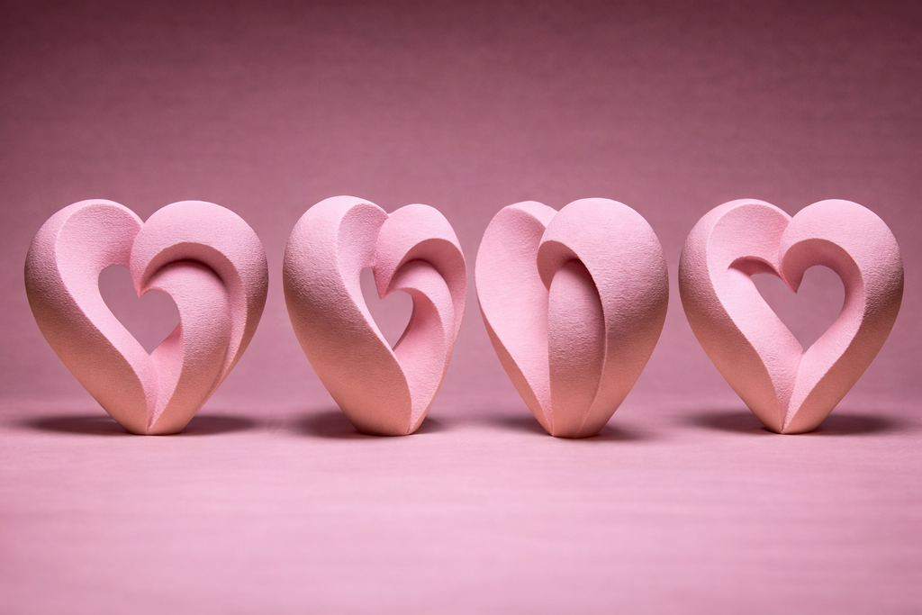 Infinity Heart – Scultura Cuore Astratto