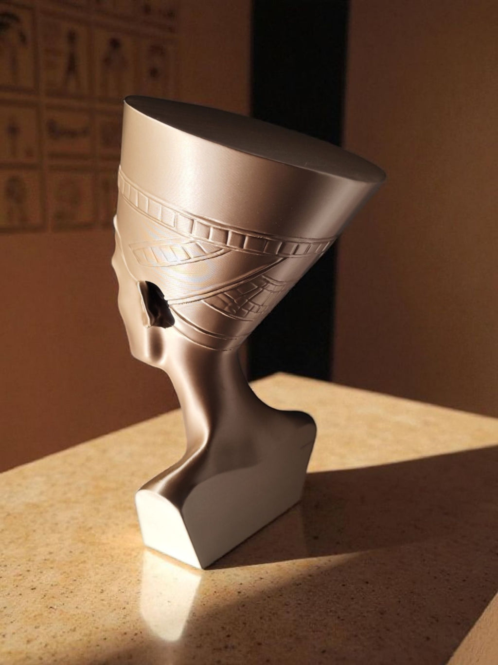 Busto antico Egitto- Nefira