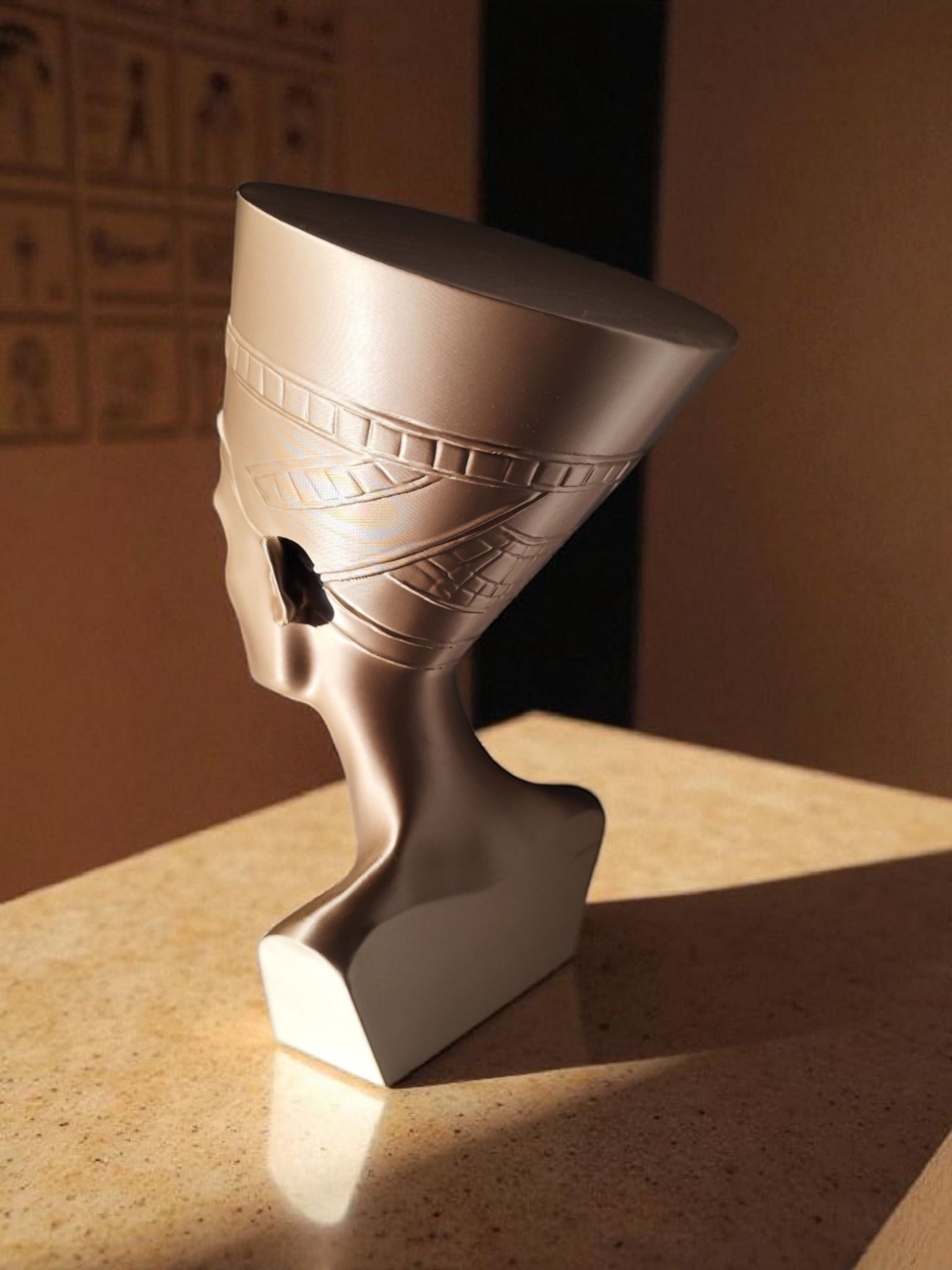 Busto antico Egitto- Nefira