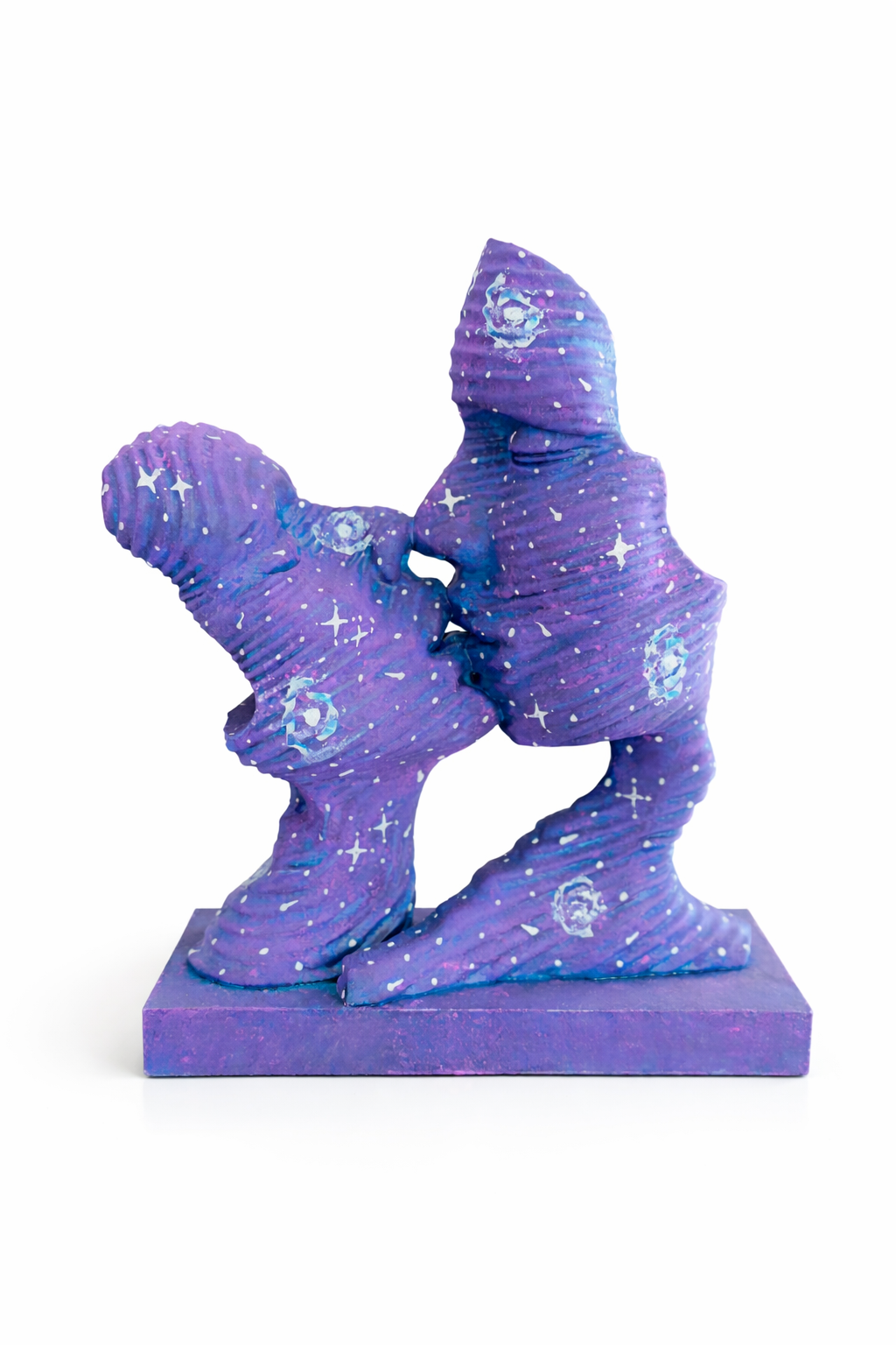 COPPIA CHE SI BACIA - STATUA MODERNA