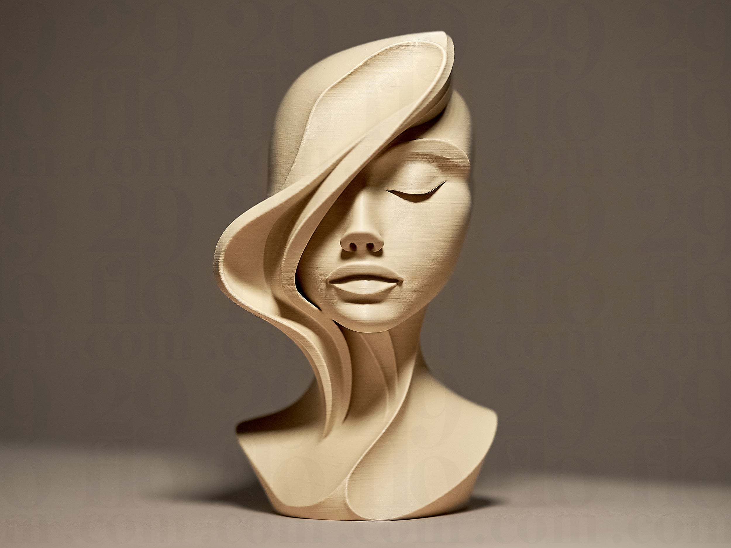 Busto femminile -  Soffio