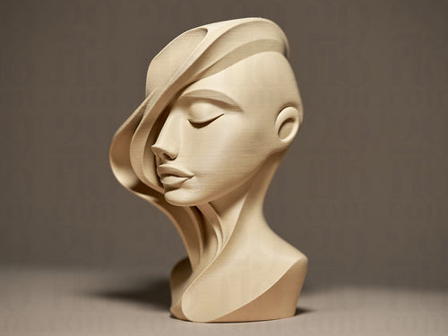 Busto femminile -  Soffio