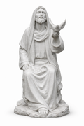 Statua di Gesù con Colomba