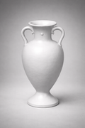 Vaso Anfora Egizia Bianco
