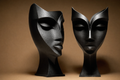 Volto Duale – Scultura Moderna Astratta