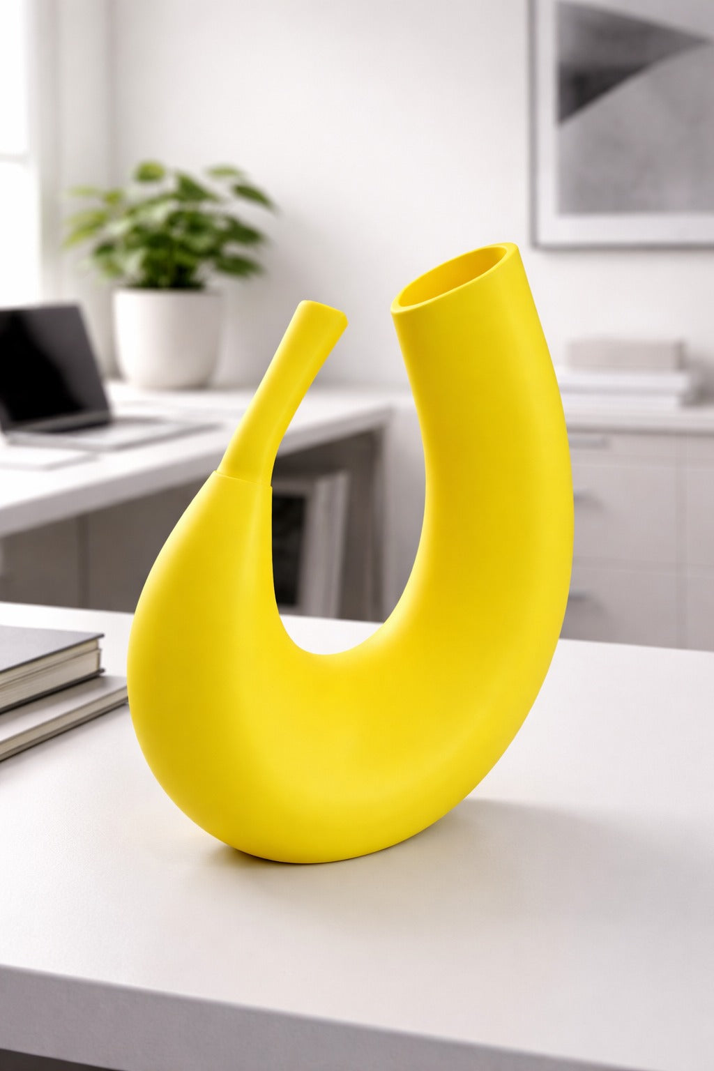 Vaso design Yellow loop