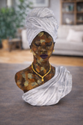 Statuetta imperatrice africana-Asantewaa (Ashanti, Ghana)