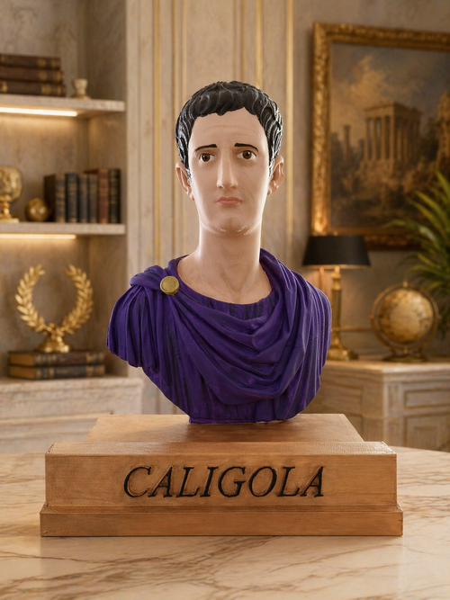 Busto Caligola – Stile imperiale e design distintivo