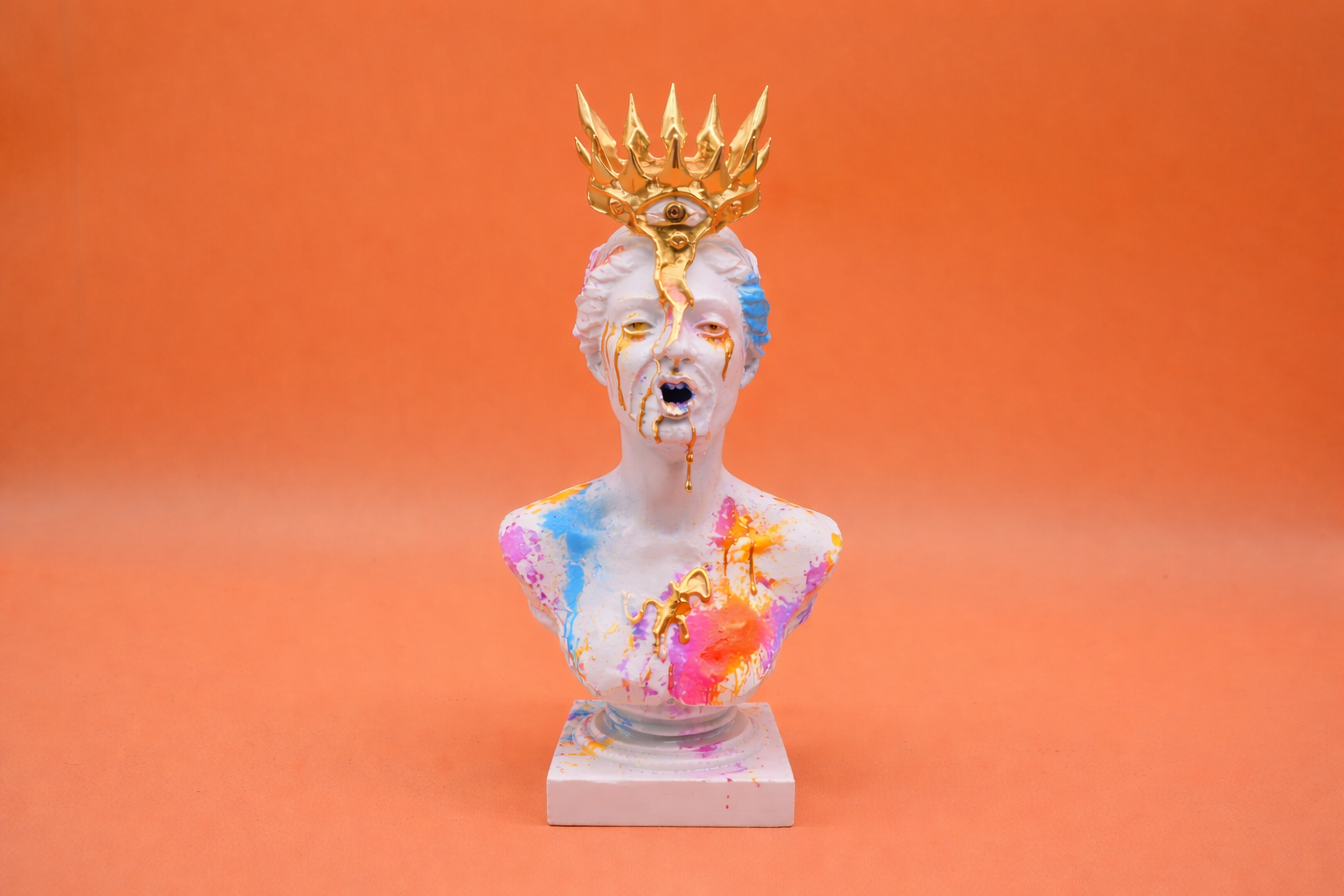 Statuetta Crown Melt