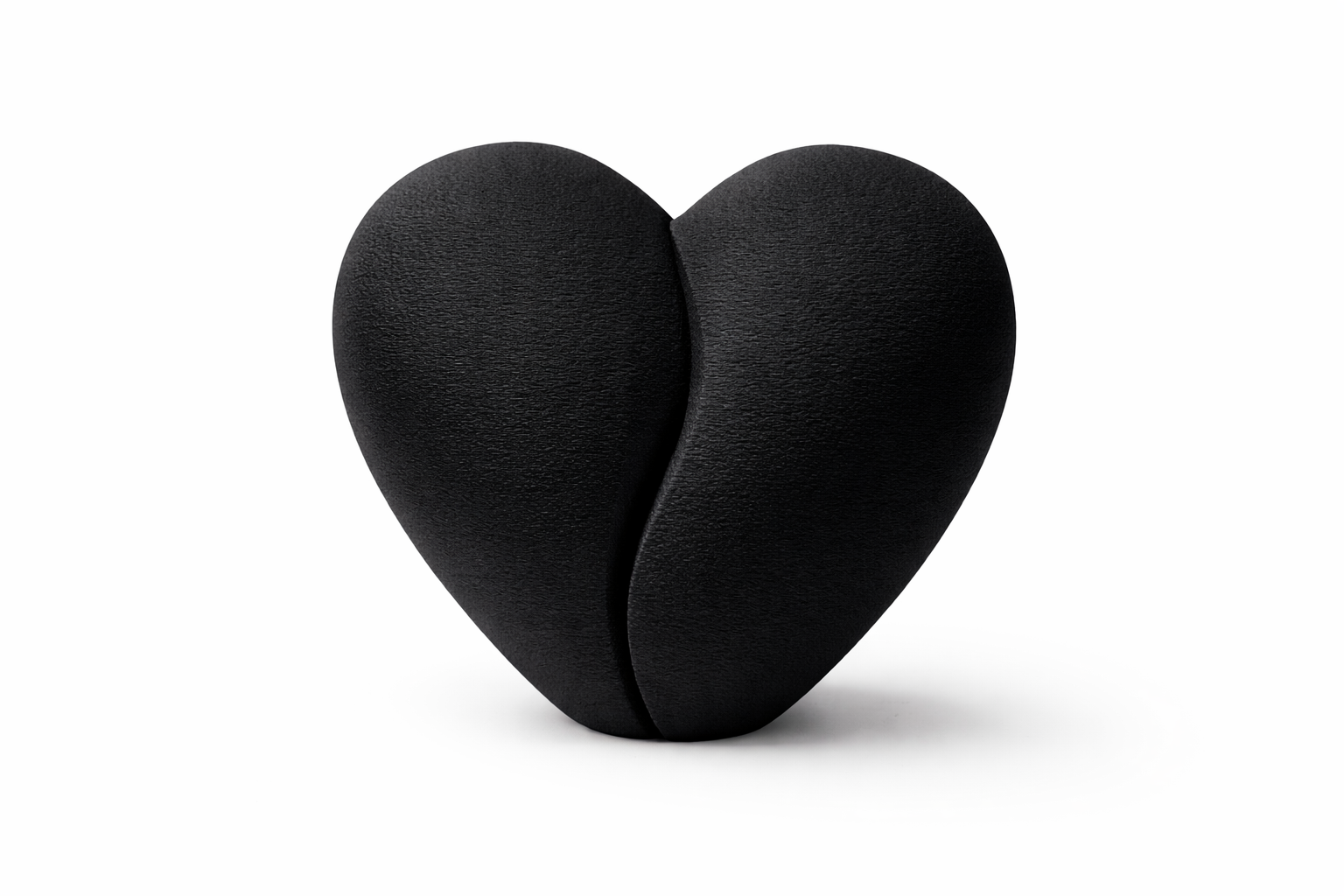 Statuetta decorativa - Cuore unito
