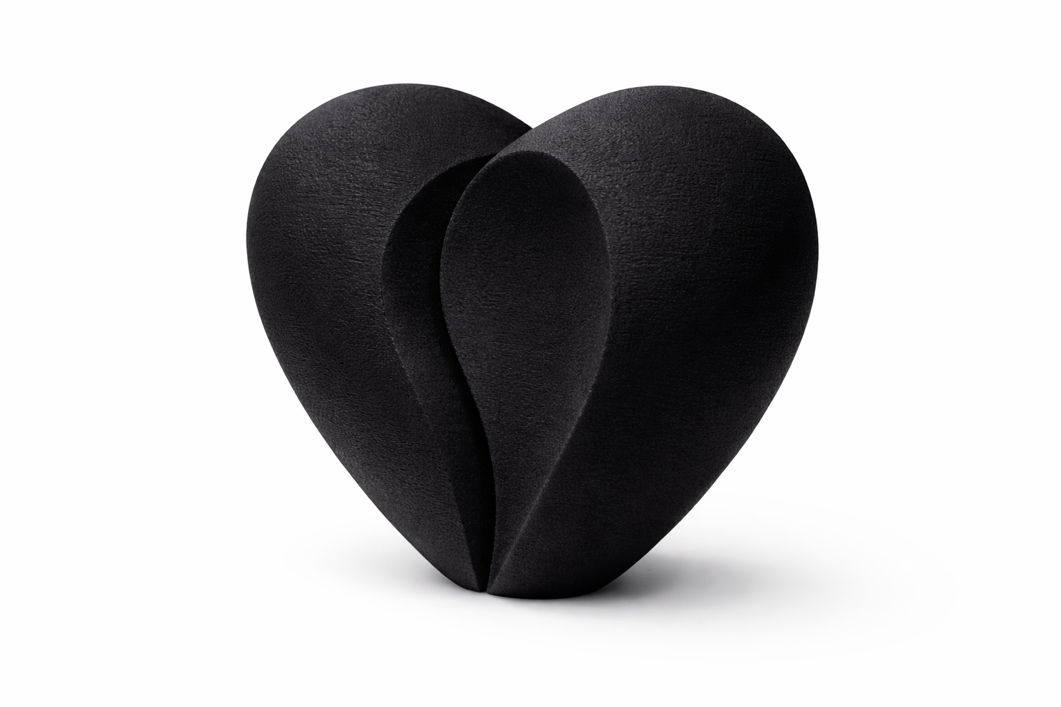 Statuetta decorativa - Cuore unito