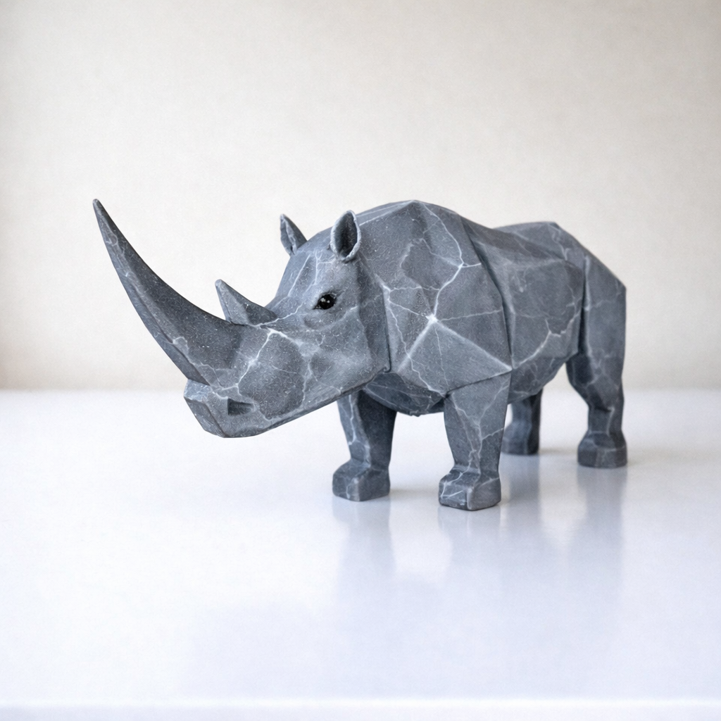 Rhino –  rinoceronte stilizzato