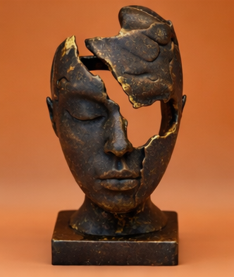 Statuetta- Pensiero Aureo
