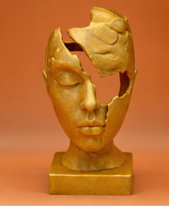 Statuetta- Pensiero Aureo