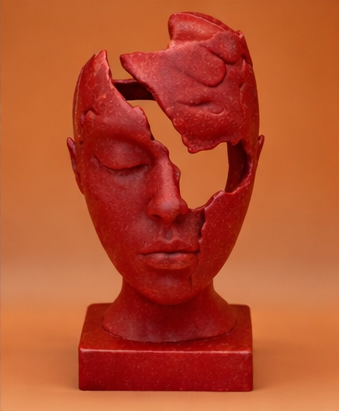 Statuetta- Pensiero Aureo