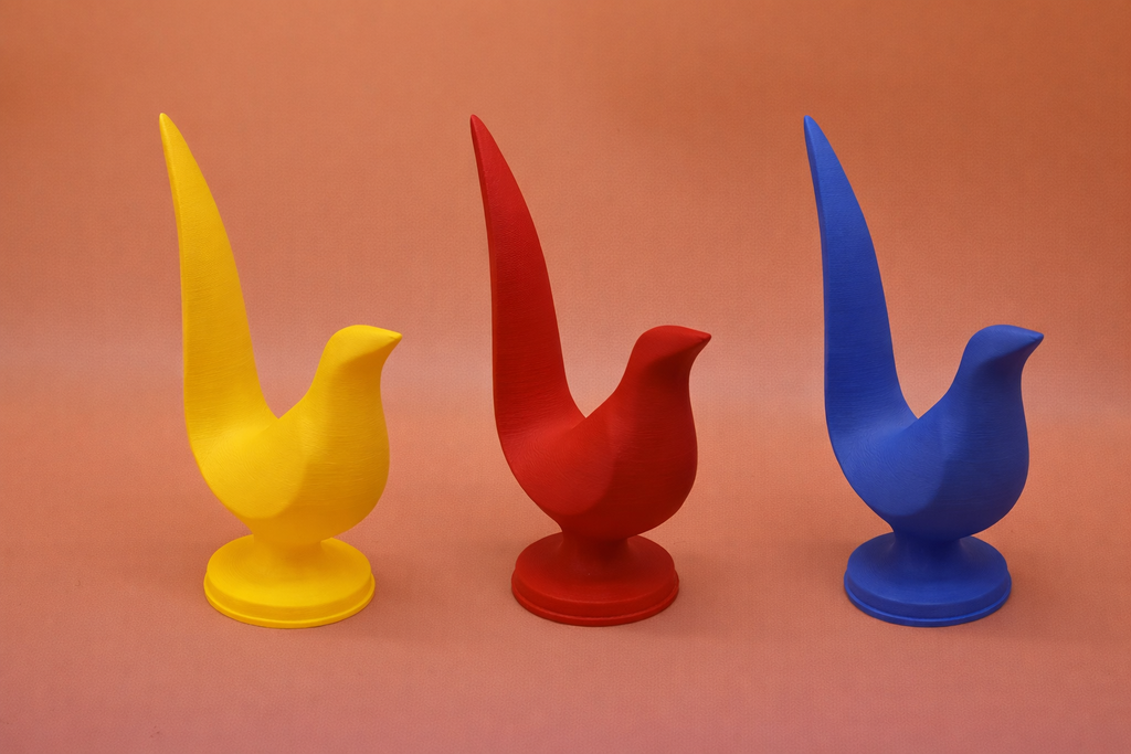 Statuetta uccello stilizzato - Pluma