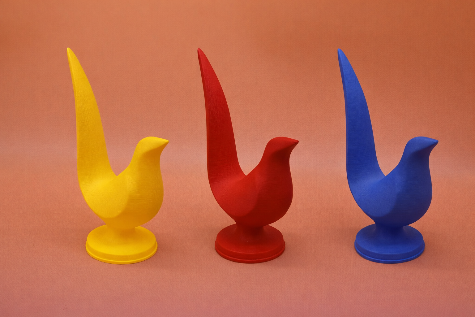 Statuetta uccello stilizzato - Pluma