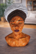 busto decorativo principessa africana- Yennenga (Mossi, Burkina Faso)